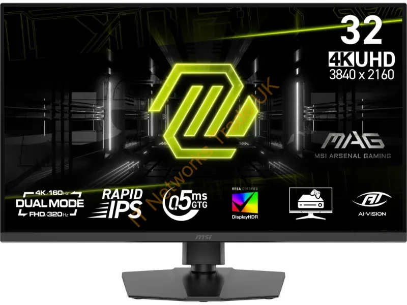 MAG322URDFE16 - Msi Mag 322Urdf E16 Computer Monitor 31.5" 3840 X 2160 Pixels 4K Ultra Hd Black