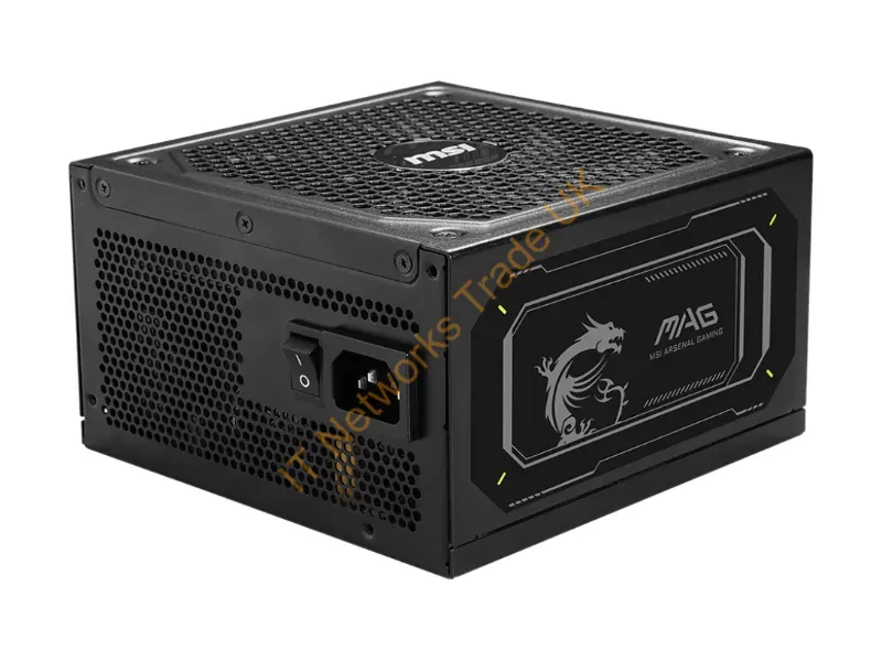 MAGA1000GLPCIE5II - Msi Mag A1000Gl Pcie5 Ii Power Supply Unit 1000 W 24-Pin Atx Atx Black