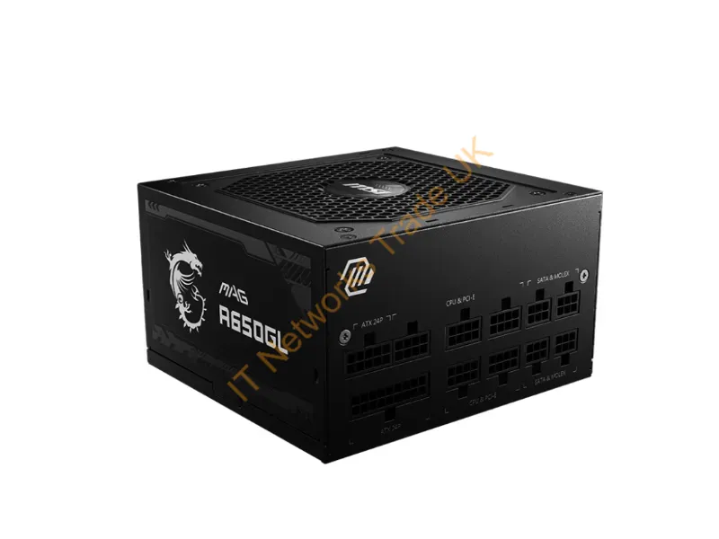 MAGA650GL - Msi Mag A650Gl Power Supply Unit 650 W 20+4 Pin Atx Atx Black