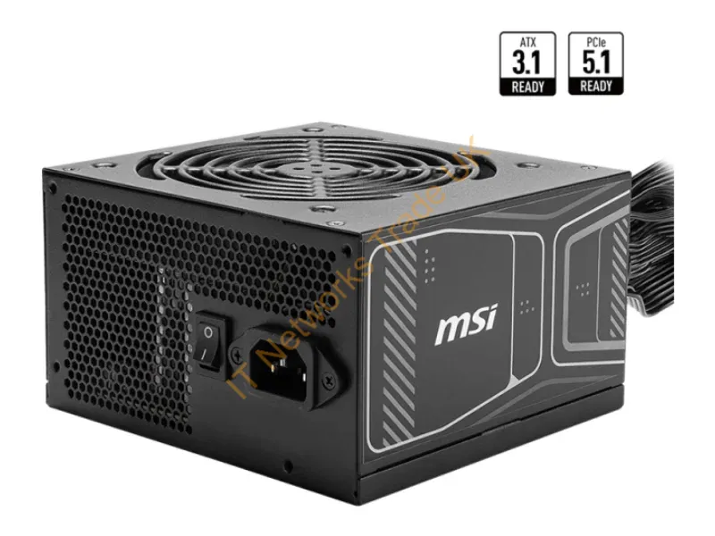 MAGA750GNPCIE5UK - MSI MAG A750GN PCIE5 (UK) power supply unit 750 W 24-pin ATX ATX Black
