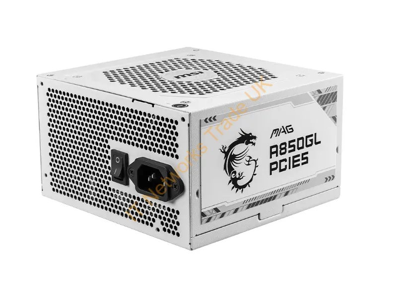 MAGA850GLPCIE5WHITE - MSI MAG A850GL PCIE5 WHITE power supply unit 850 W 20+4 pin ATX ATX