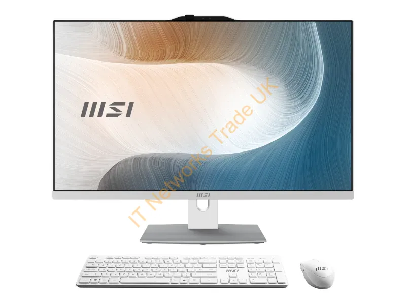 MAM272P1M820 - Msi Modern Am272P 1M-820Us Intel Core 7 150U 27" 1920 X 1080 Pixels All-In-One Pc 32 Gb Ddr5-Sdram 1 Tb Ssd Windows 11 Home Wi-Fi 6E (802.11Ax) White