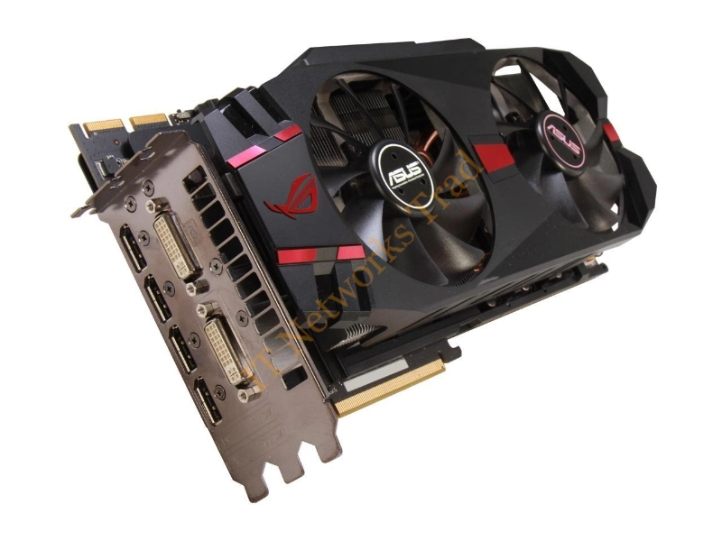 MATRIX-HD7970-P-3GD5 ASUS AMD Radeon HD 7970 3GB GDDR5 384-Bit PCI Express 3.0 DVI/ HDMI/ Display Port/ HDCP Support Video Graphics Card