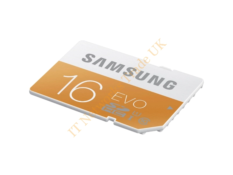 MB-MP16DA Samsung EVO 16GB Class 10 microSDHC UHS-I Flash Memory Card