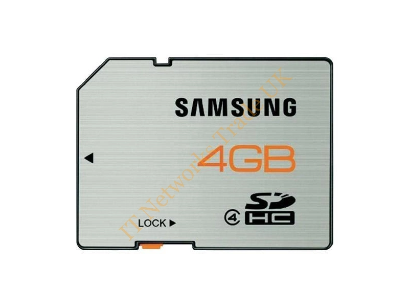 MB-SS4GA Samsung 4GB Class 4 SDHC Flash Memory Card