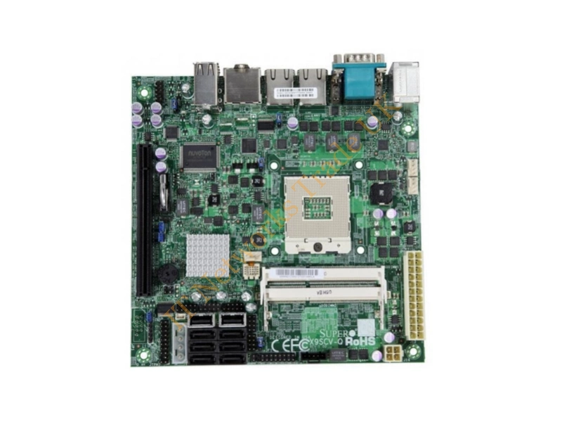 MB-X9SCV-Q-O Supermicro Intel Qm67 Chipset mini-ITX System Board Socket G2 Server Motherboard