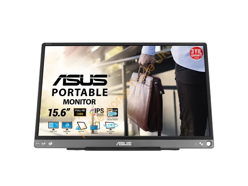 MB16ACE - Asus Zenscreen Mb16Ace Computer Monitor 15.6" 1920 X 1080 Pixels Full Hd Led Gray