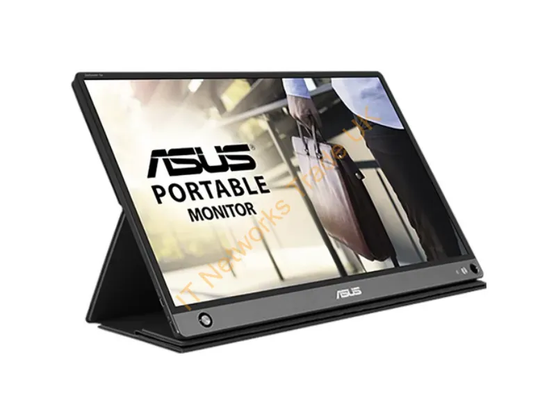 MB16AHP ASUS MB16AHP 15.6 inch 700:1 Full HD IPS USB Type-C/Micro HDMI Portable Monitor (Black), w/ Speaker LCD Monitor
