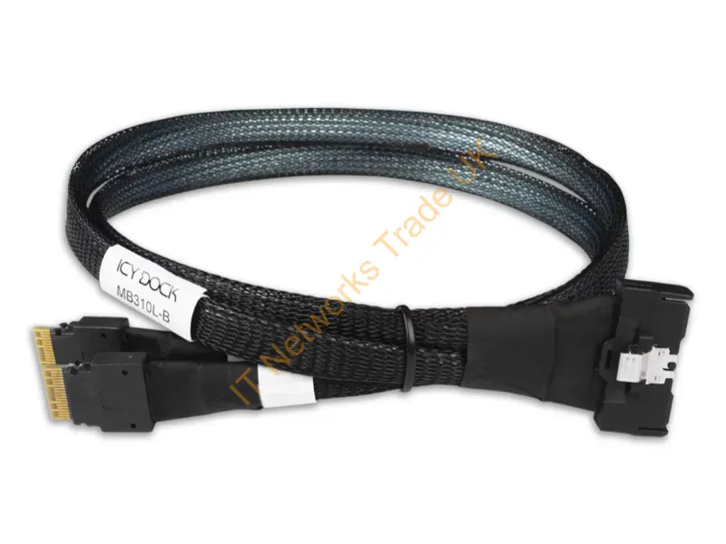MB310L-B - Icy Dock Mb310L-B Serial Attached Scsi (Sas) Cable 19.7" (0.5 M) Black