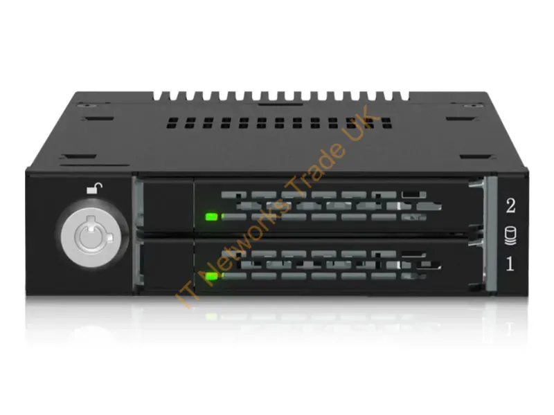 MB834MK-BV2 - Icy Dock Tougharmor Mb834Mk-B V2 Ssd Enclosure Black