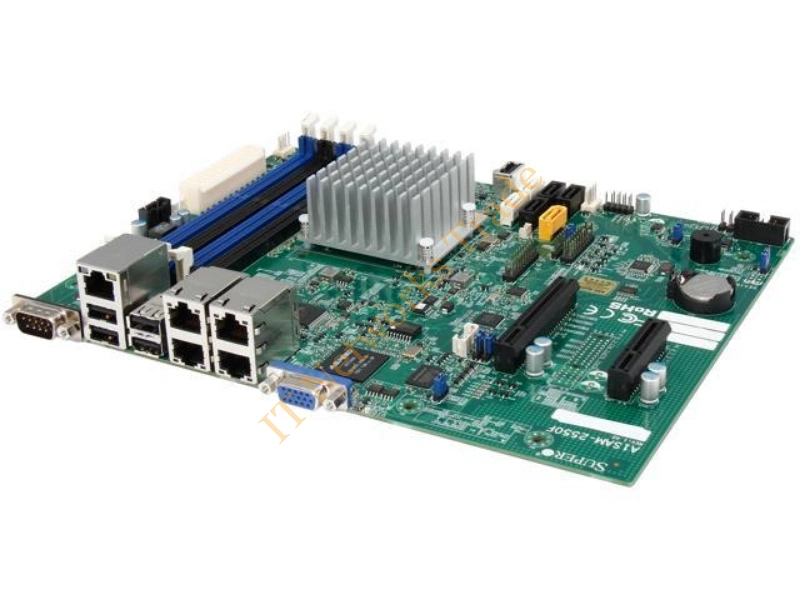 MBD-A1SAM-2550F-B Supermicro Micro ATX System Board with Intel Atom C2550 CPU Desktop Motherboard