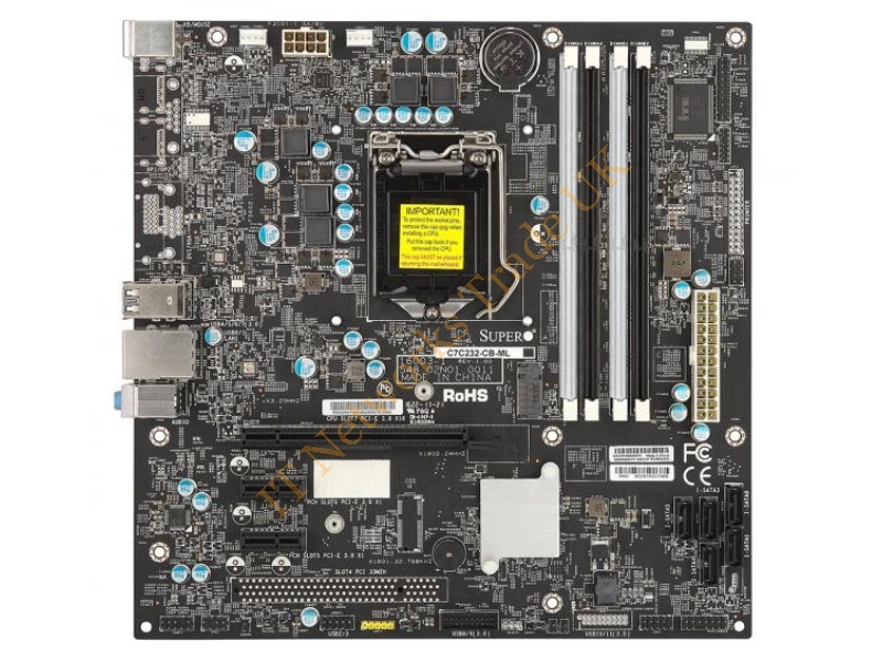 MBD-C7C232-CB-ML-O Supermicro System Board Socket H4 LGA-1151 Server Motherboard