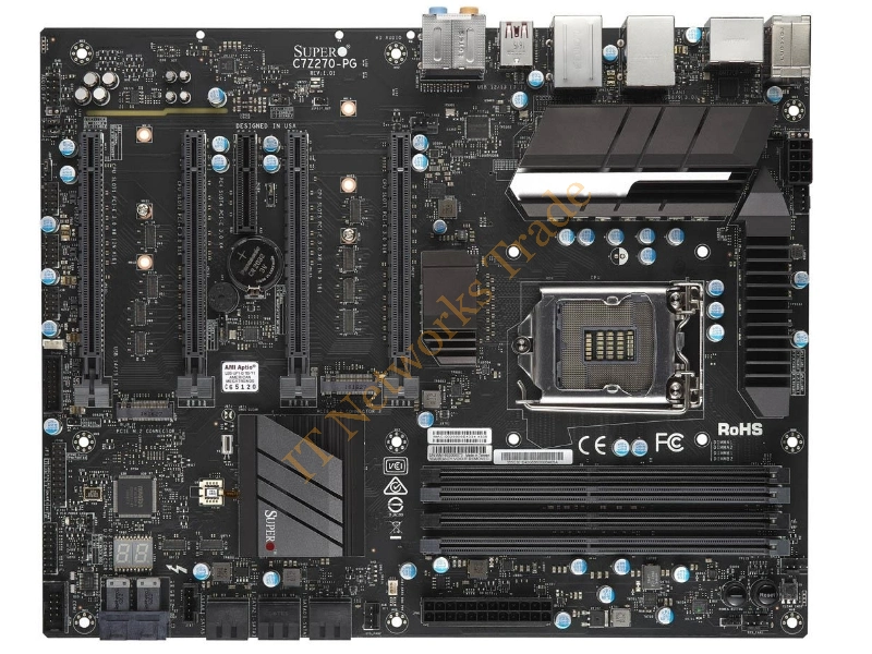 MBD-C7Z270-PG-O Supermicro ATX System Board with Intel Z270 Chipset CPU Desktop Motherboard