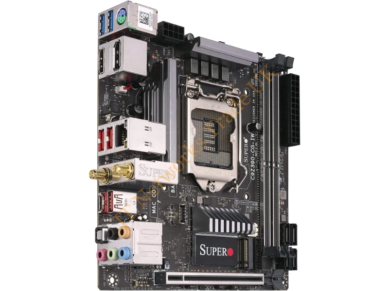 MBD-C9Z390-CG-IW-O Supermicro MBD-C9Z390-CG-IW-O LGA1151/ Intel Z390/ DDR4/ SATA3&USB3.1/ A&GbE/ Mini-ITX Server Motherboard