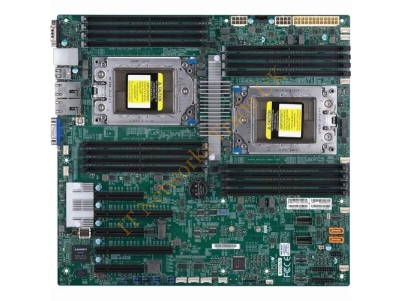 MBD-H11DSI-B Supermicro MBD-H11DSI-B Socket SP3/ System on Chip/ DDR4/ SATA3&USB3.0/ A&2GbE/ EATX Server Motherboard