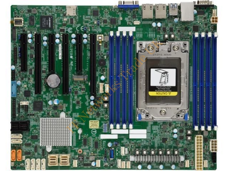 MBD-H11SSL-NC-B Supermicro H11SSL-NC-B Socket SP3/ System on Chip/ DDR4/ SATA3&SAS3&USB3.0/ V&2GbE/ ATX Server Motherboard