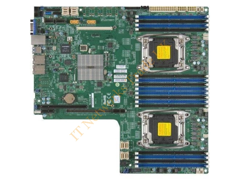 MBD-X10DDW-I-B Supermicro X10DDW-I-B Dual LGA2011/ Intel C612/ DDR4/ SATA3&USB3.0/ V&2GbE/ Proprietary WIO Server Motherboard