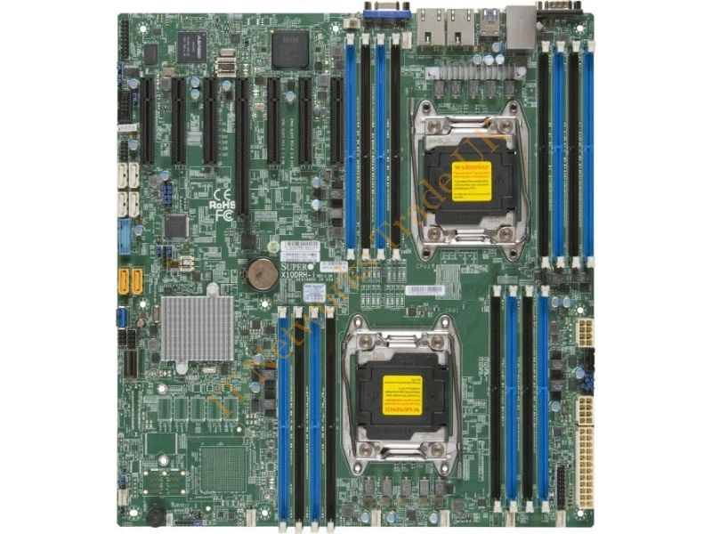 MBD-X10DRH-I-B Supermicro Intel Xeon E5-2600 v4/v3 C612 Chipset E-ATX System Board Dual Socket R3 LGA 2011 Server Motherboard