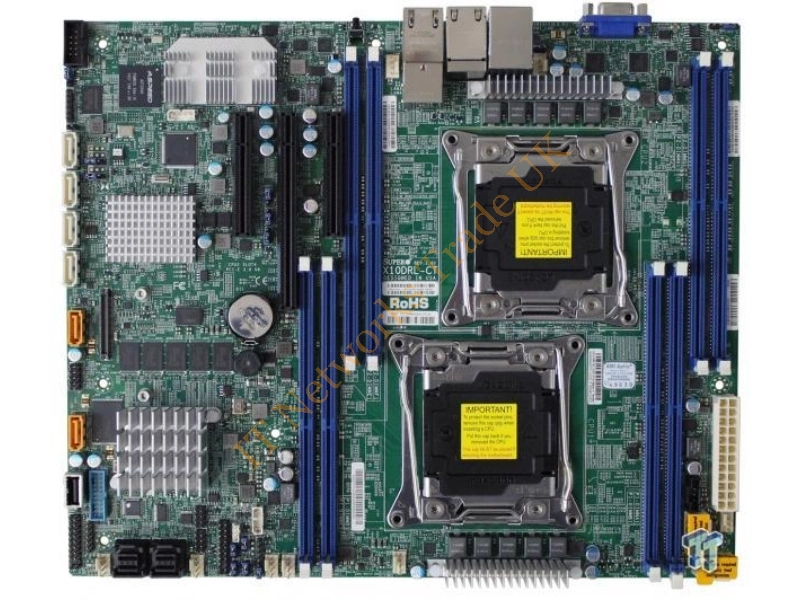 MBD-X10DRL-CT-O Supermicro Intel C612 Chipset System Board Socket R3 LGA 2011 Server Motherboard