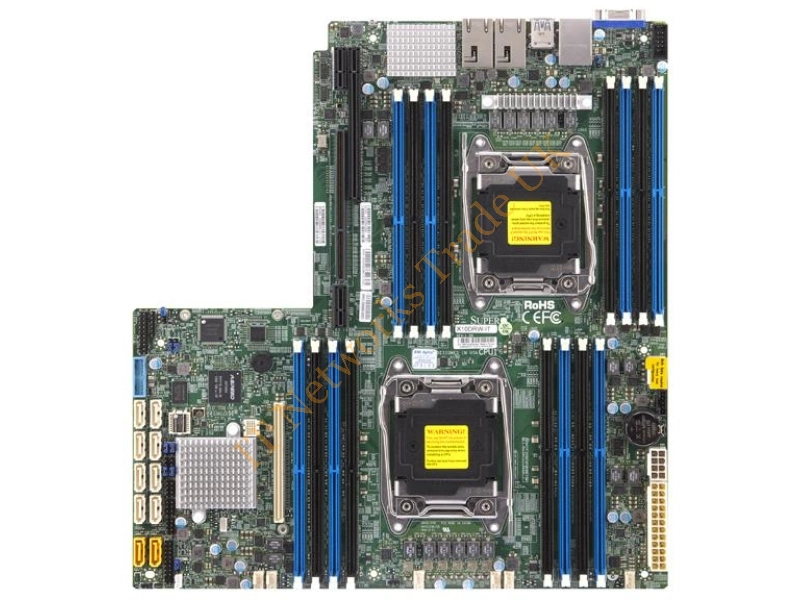 MBD-X10DRW-I-O Supermicro Intel Xeon E5-2600 v4/v3 C612 Chipset E-ATX System Board Dual Socket R3 LGA 2011 Server Motherboard