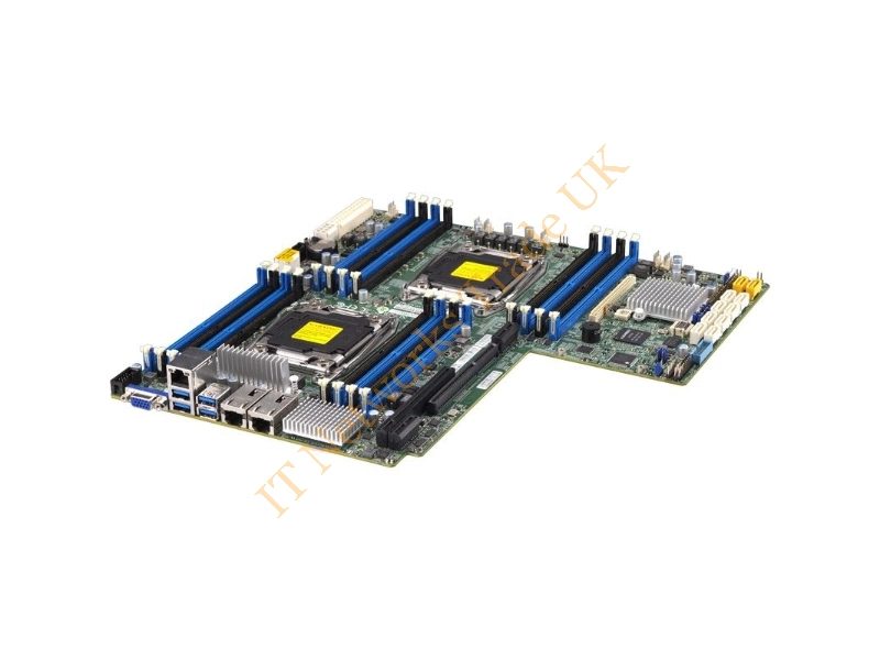 MBD-X10DRW-IT-B Supermicro X10DRW-IT-B Dual LGA2011/ Intel C612/ DDR4/ SATA3&USB3.0/ V&2GbE/ Proprietary WIO Server Motherboard
