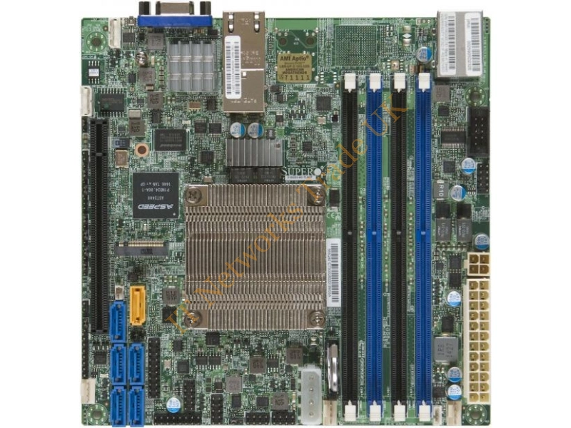 MBD-X10SDV-4C-TLN2F Supermicro Mini ITX System Board with Intel Xeon D-1521 CPU Server Motherboard