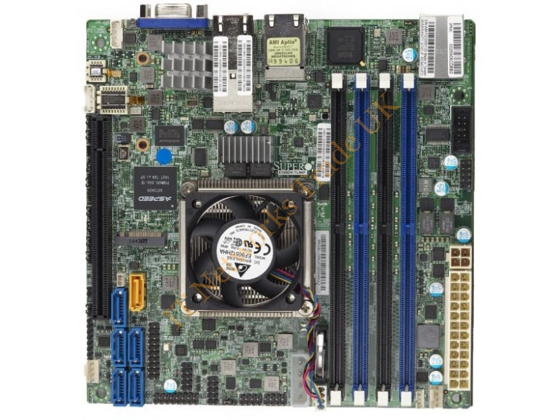 MBD-X10SDV-4C-TLN4F Supermicro Mini ITX System Board with Intel Xeon D-1518 CPU Server Motherboard