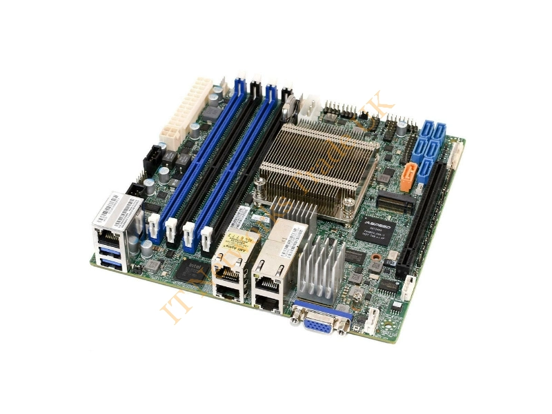MBD-X10SDV-8C-TLN4F-B Supermicro X10SDV-8C-TLN4F-B Intel Xeon D-1540/ DDR4/ SATA3&USB3.0/ V&4GbE/ Mini-ITX Server Motherboard & CPU Combo