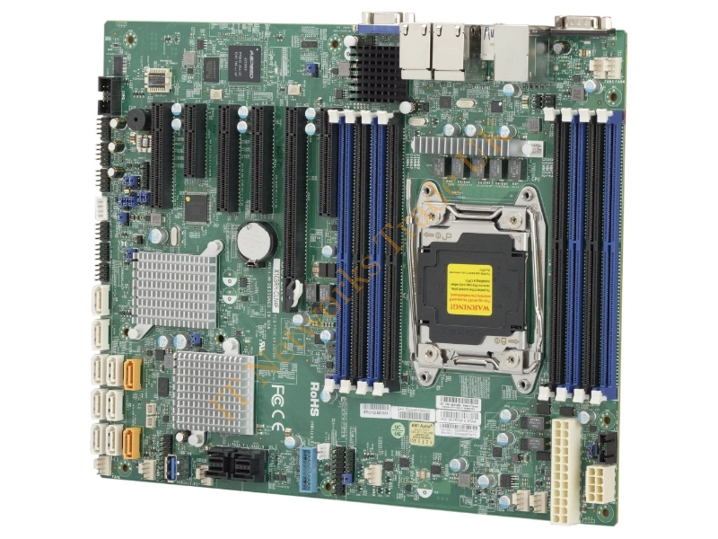 MBD-X10SRH-CLN4F-B Supermicro X10SRH-CLN4F-B LGA2011/ Intel C612/ DDR4/ SATA3&SAS3&USB3.0/ V&4GbE/ ATX Server Motherboard
