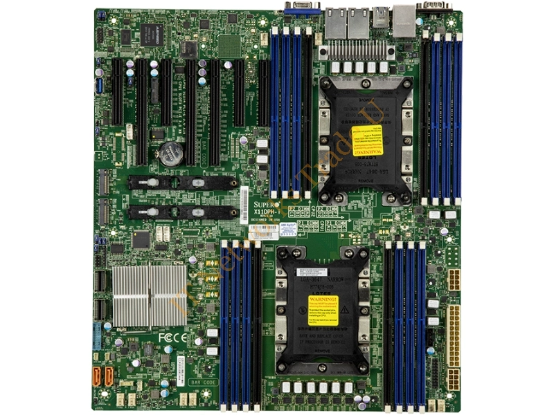 MBD-X11DPH-I-B Supermicro X11DPH-I-B Dual LGA3647/ Intel C621/ DDR4/ SATA3&USB3.0/ V&2GbE/ EATX Server Motherboard