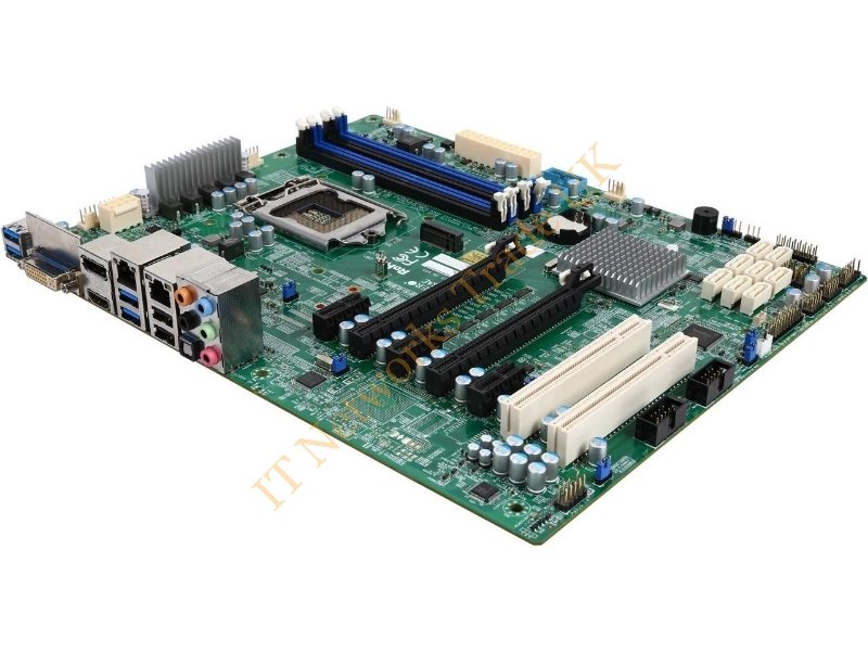 MBD-X11SAE-M-B Supermicro X11SAE-M-B LGA1151/ Intel C236/ DDR4/ SATA3&USB3.1/ A&2GbE/ MicroATX Server Motherboard