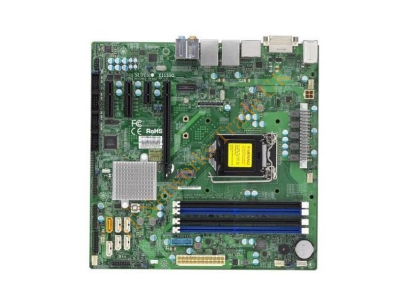 MBD-X11SSQ-L-O Supermicro Intel H110 Chipset System Board Single Socket H4 micro-ATX Server Motherboard