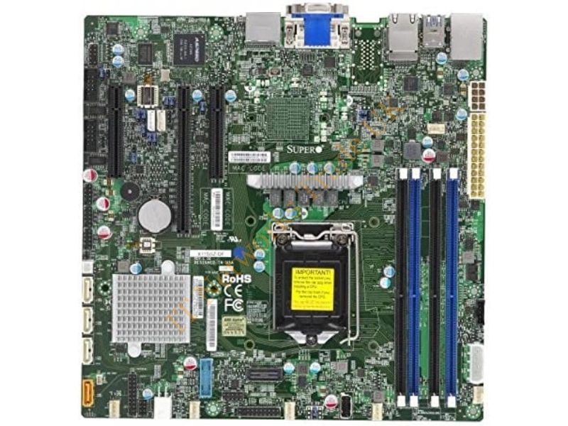 MBD-X11SSZ-QF-B Supermicro Intel Q170 Express Chipset System Board Single Socket H4 LGA-1151 Server Motherboard