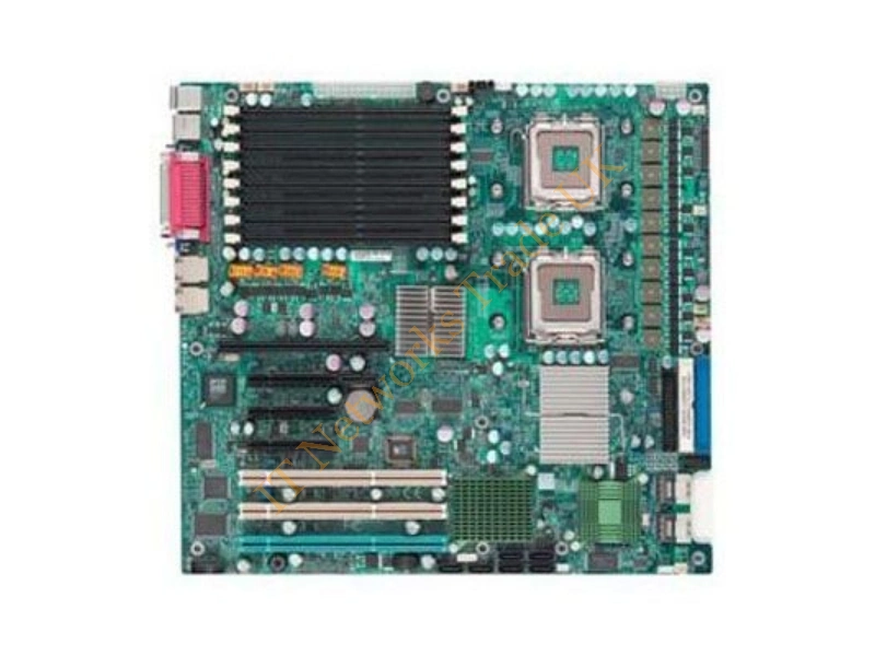 MBD-X7DB3-O Supermicro 5000P Dual Xeon DC 1333MHz Extended-ATX Max 32GB DDR2 3PCI Express 3PCIX GBE Vid SATA SAS Server Motherboard