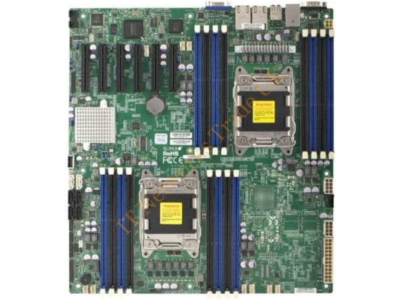 MBD-X9DRD-EF-B Supermicro X9DRD-EF-B Dual LGA2011/ Intel C602J/ DDR3/ SATA3/ V&2GbE/ EATX Server Motherboard