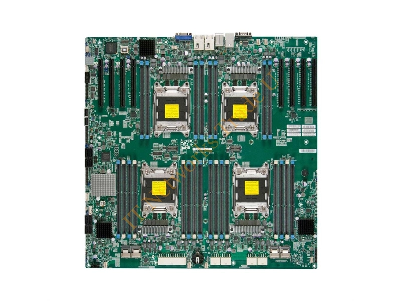 MBD-X9QR7-TF-B Supermicro Intel C602 Chipset 4 X Processors Support 2 X Pcie X16 Slot Socket R LGA-2011 Server Motherboard