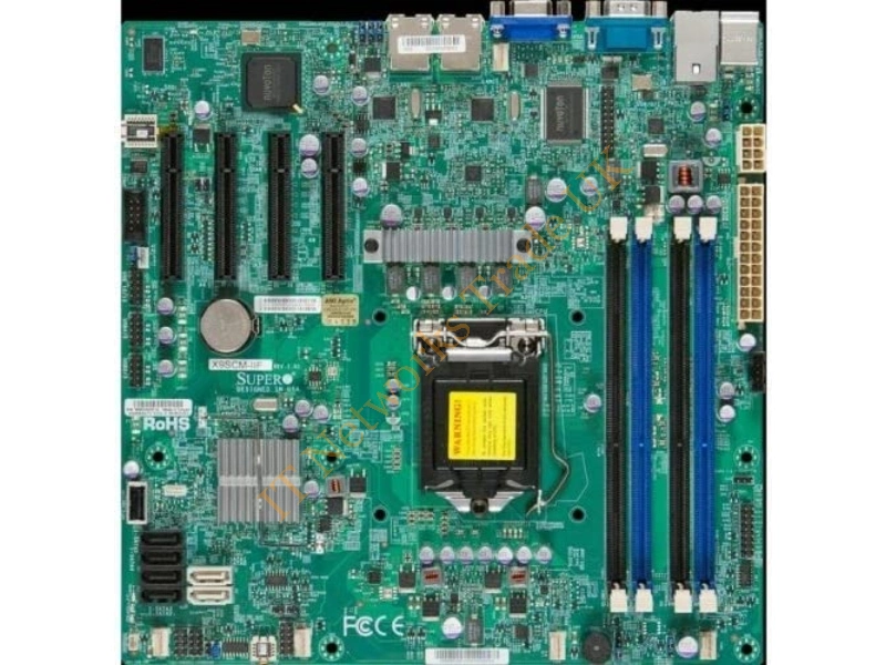 MBD-X9SCM-IIF-B Supermicro Intel C204 Chipset micro-ATX System Board Socket LGA1155 Server Server Motherboard
