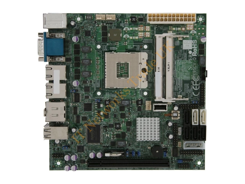 MBD-X9SCV-Q Supermicro Intel QM67 Chipset Mini-ITX System Board Socket G2 Server Motherboard