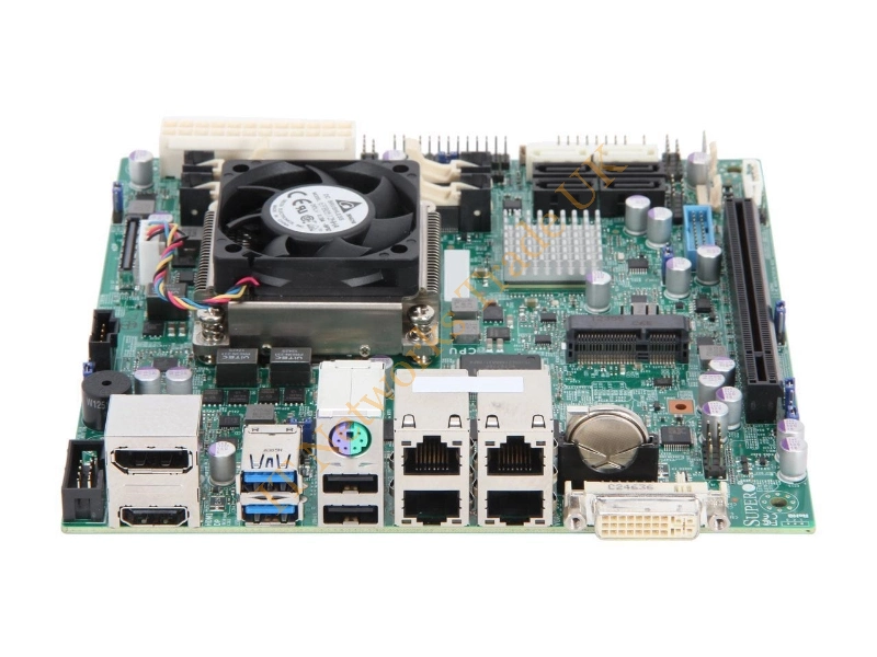 MBD-X9SPV-M4-3UE-O Supermicro Intel QM77 Express Chipset System Board Socket BGA-1023 Mini ITX Server Motherboard