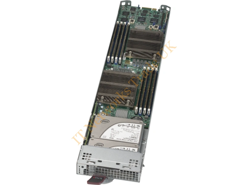 MBI-6219G-T-PACK Supermicro MicroBlade MBI-6219G-T LGA1151 Server Blade Module, Pack (Silver Grey) Networking Accessory