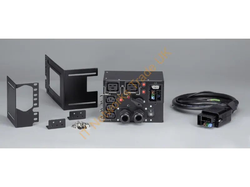 MBP6KI - Eaton HotSwap MBP 6000i Black power distribution unit (PDU)