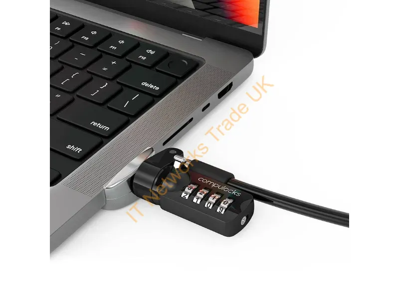 MBPR14LDG01CL - Compulocks Mbpr14Ldg01Cl Cable Lock Silver