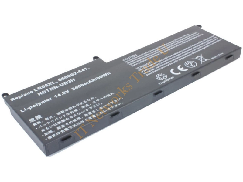 MBXHP-BA0013 - MicroBattery MBXHP-BA0013 Lithium Polymer (LiPo) 5400mAh 14.8V rechargeable battery Cable