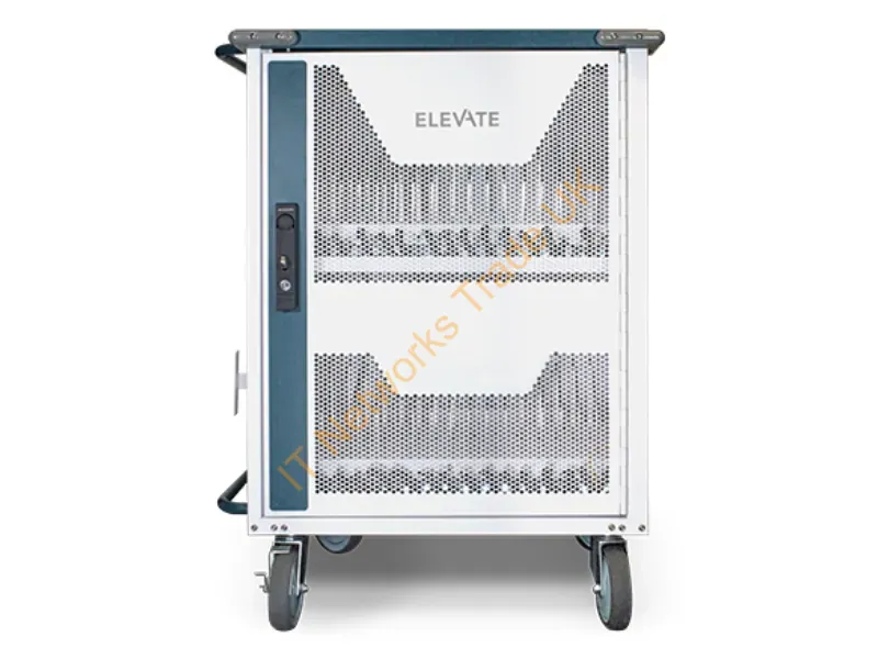 MC-6032-EDU - Jar Systems Elevate Usb-C Charging Cart Edu 32 Smartphone, Netbook, Laptop, Tablet, Mobile Computer White Fast Charging Outdoor