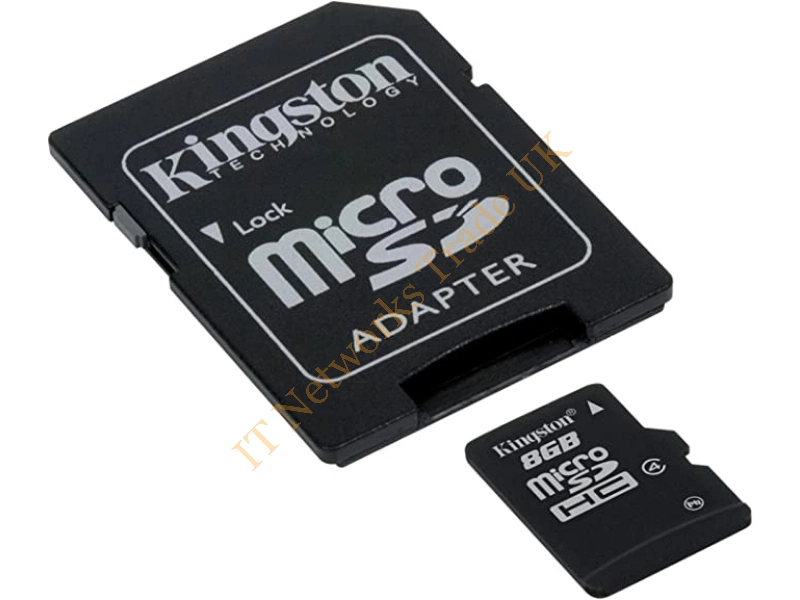 MC-TS8GKIN Kingston 8GB Class 4 microSDHC Flash Memory Card