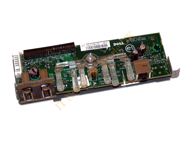 MC186 Dell Control Panel with USB & Sound Port for Dimension 3100