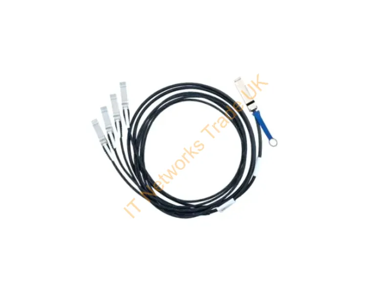 Mellanox Technologies QSFP / 4 SFP+, 3m 3m QSFP 4 x SFP+ Black InfiniBand cable