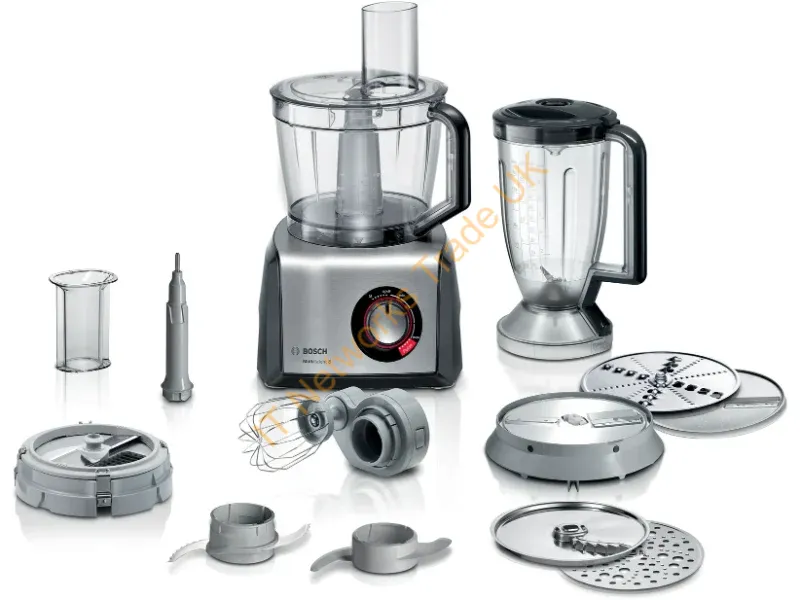 MC812M865 - Bosch MC812M865 food processor 1250 W 3.9 L Black, Stainless steel