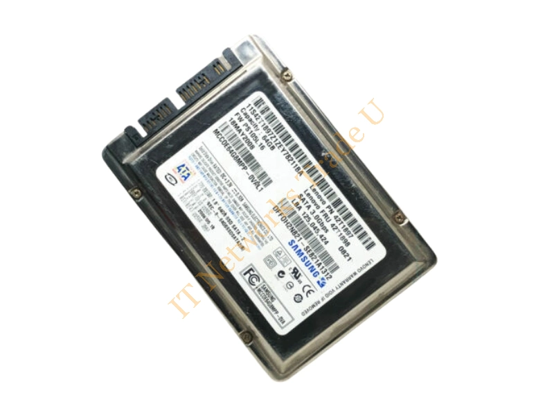 MCC0E64G8MPP Samsung 64GB Single-Level Cell (SLC) SATA 3Gb/s 1.8-inch Solid State Drive SSD Storage