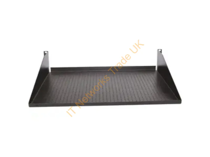 MCCCS19P - Hubbell Premise Wiring Shelf Standard Perorated17"Wx14"D Steel Cantileveredblack